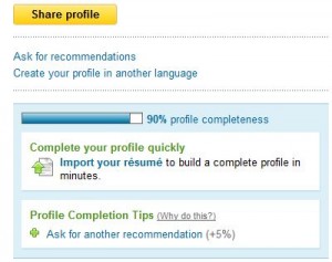 linkedin progress bar improves participation